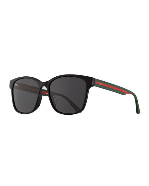 square acetate and metal glasses gucci|Gucci Men's Metal and Acetate Square Sunglasses .